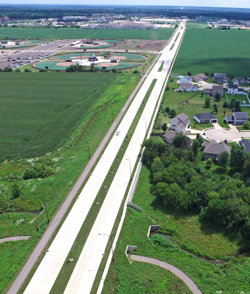 Roadway Serves as Gateway to Community slide