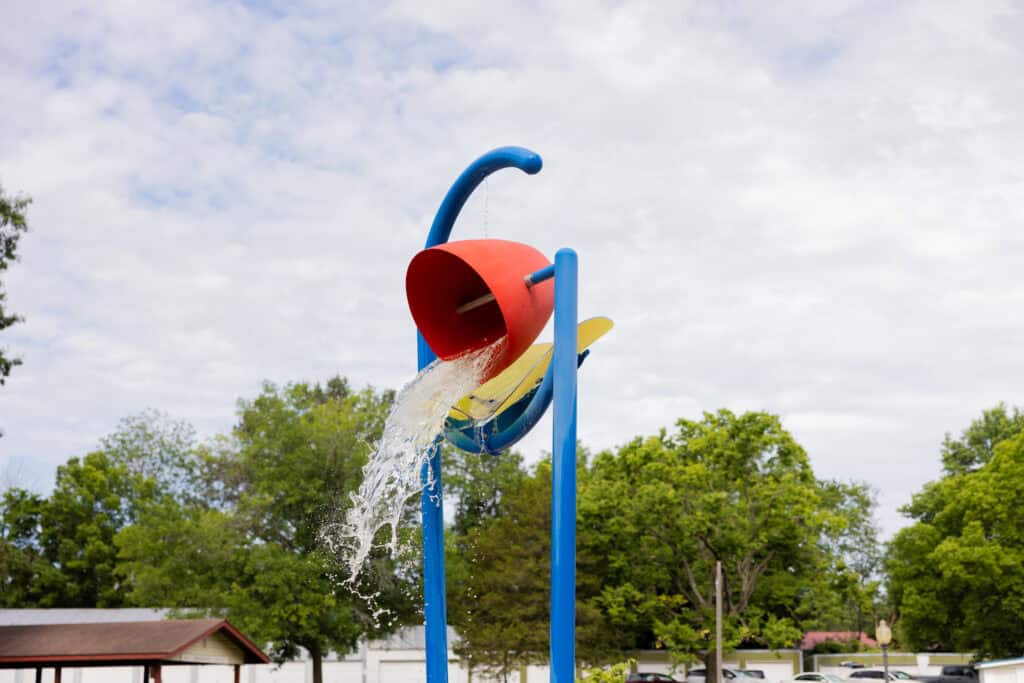 City of Red Bud Splash Pad - Ratz Memorial Park Revitalization slide