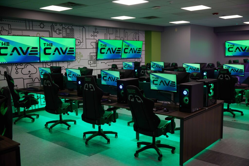 The CAVE - The Center for Academic and Vocational Excellence slide
