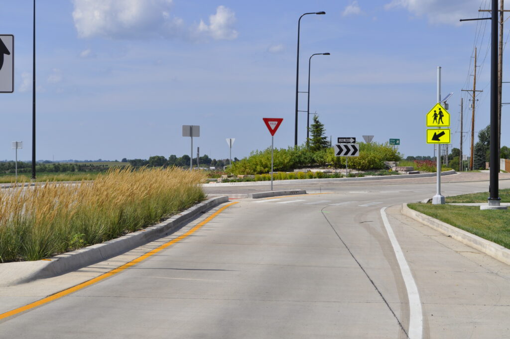 Intersection Reconstruction to Support New School slide