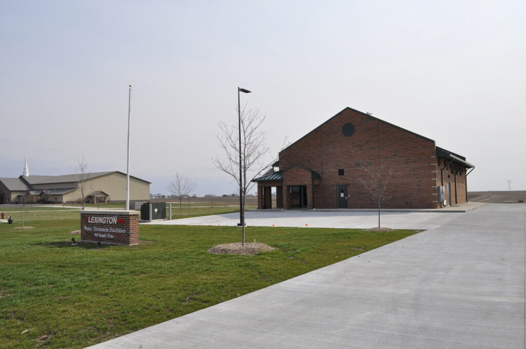 Lexington New Water Treatment Plant slide