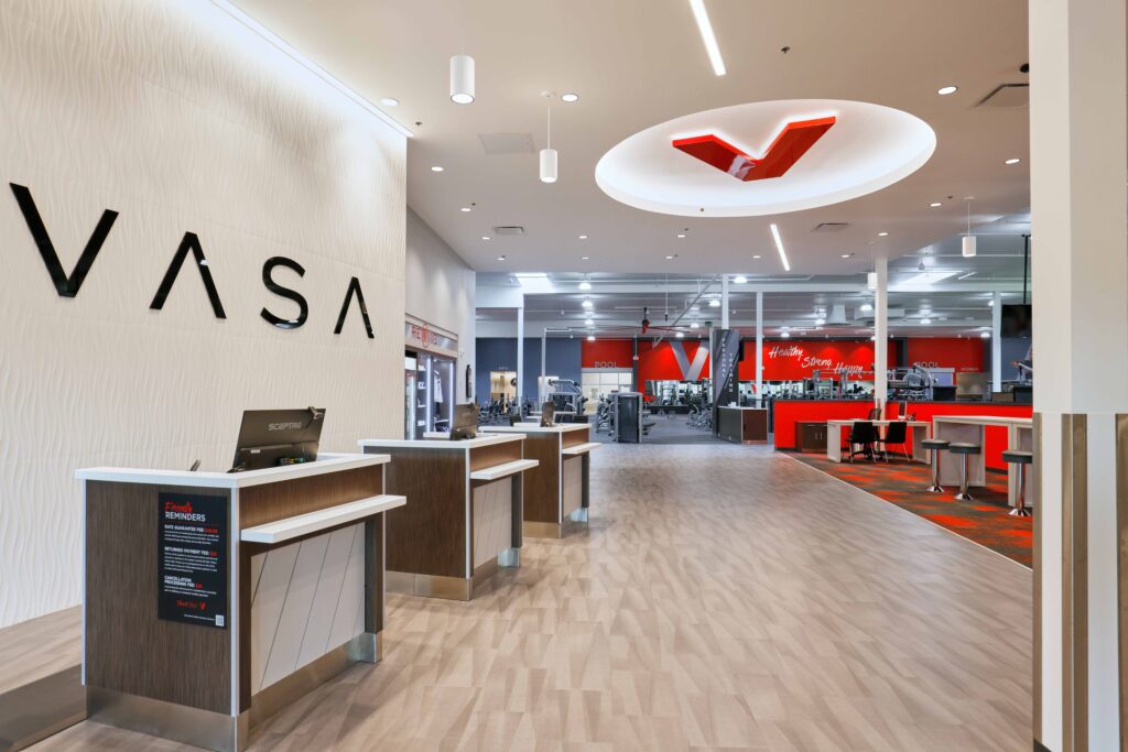 VASA Fitness Facilities slide